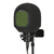 Comet C80 with dual layer pop filter with eyeball style isolation foam booth for vocal, asmr, streaming -- Olive Green