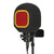 Comet C80 with dual layer pop filter with eyeball style isolation foam booth for vocal, asmr, streaming -- K&M