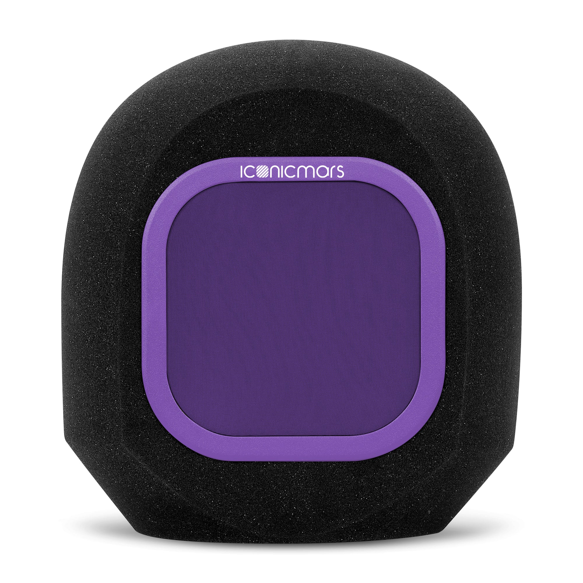 Comet C80 acoustic isolation foam booth for Sony C80 and similar style microphone for recording studio -- Purple Berry